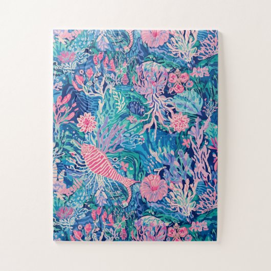 Puzzle in stilvoller Grafik (Vertikal)