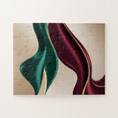 Puzzle in stylish abstract graphic (Horizontal)