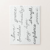 Puzzle inspirierend Worte (Vertikal)