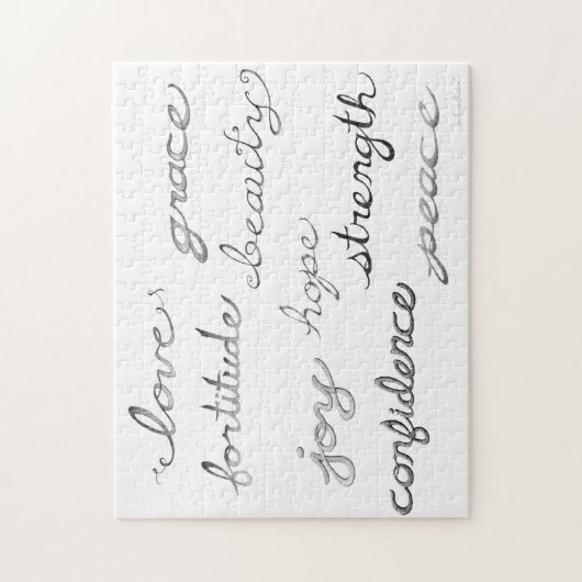 Puzzle inspirierend Worte (Vertikal)