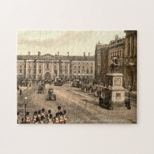 Puzzle Irlands, Uni grünes Dublin c1905