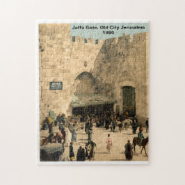 Puzzle: Jaffa Gate, Altes Jerusalem, Heiliges Land Puzzle