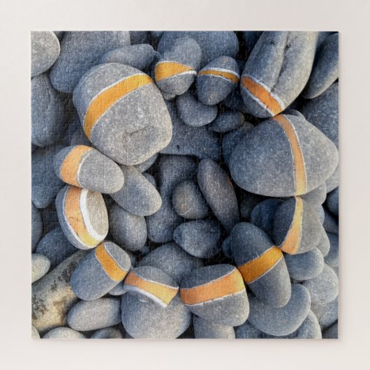 Puzzle jigsaw landart nature art pebbles (Vertikal)
