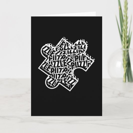 Puzzle Jigsaw Puzzle Hobby Spiel Karte (Vorderseite)