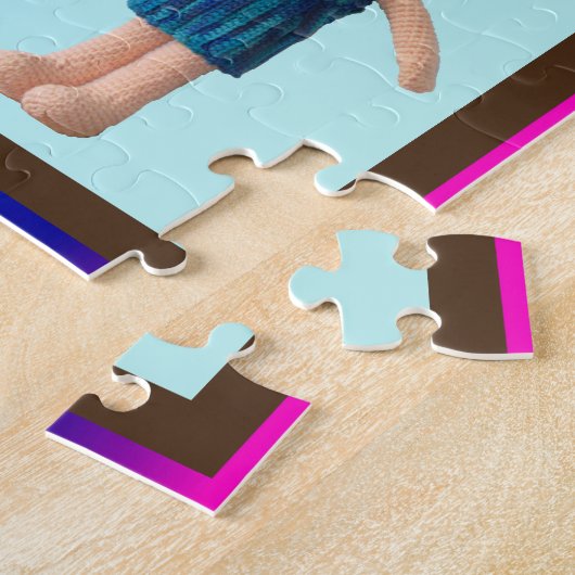 Puzzle - Junge und Mädchen (Seite)