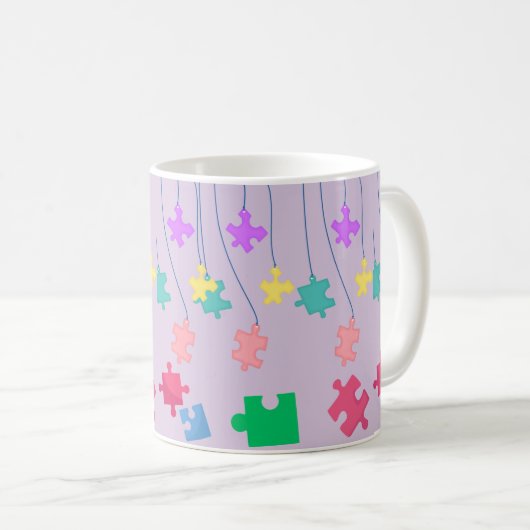 Puzzle Kaffeetasse (VorderseiteRechts)