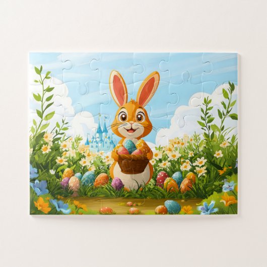 Puzzle, Kind 30 Zimmer - Osterhase Puzzle (Horizontal)