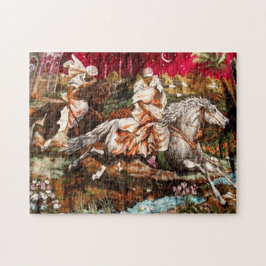 Puzzle - klassischer arabischer Entwurf (Horizontal)