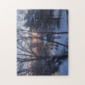 Puzzle - knuspriger Wintervormittag (Vertikal)