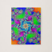 Puzzle: Komplexes Fraktal Design Puzzle (Vertikal)