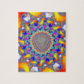 Puzzle: Komplexes Fraktal Design Puzzle (Vertikal)