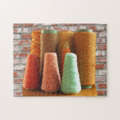 Puzzle - Köpfe aus Garn (Horizontal)