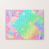 Puzzle kosmischer Herzen (Horizontal)