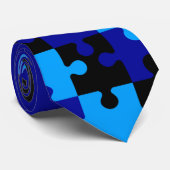 Puzzle Krawatte (Gerollt)