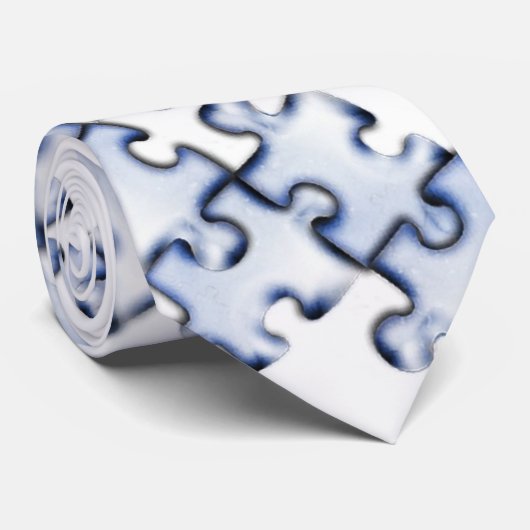 Puzzle Krawatte (Gerollt)