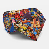 Puzzle-Krawatte für rätselhafte Menschen Krawatte (Gerollt)