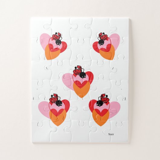 Puzzle: Lady Bug Puzzle (Vertikal)