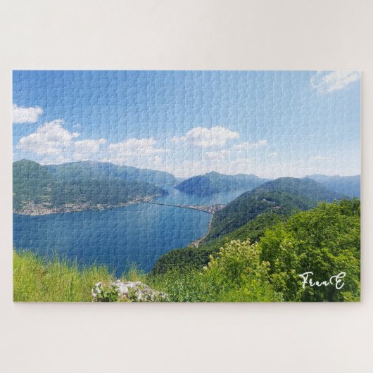 Puzzle Lago di Lugano (Horizontal)