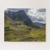 Puzzle Landschaft Schottlands - Glencoe Valley 2 (Horizontal)
