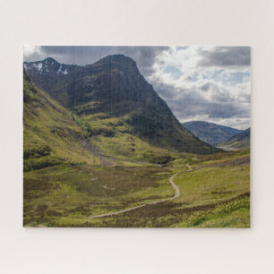 Puzzle Landschaft Schottlands - Glencoe Valley 2