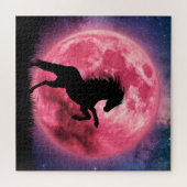 Puzzle Le cheval et la lune rose (Horizontal)