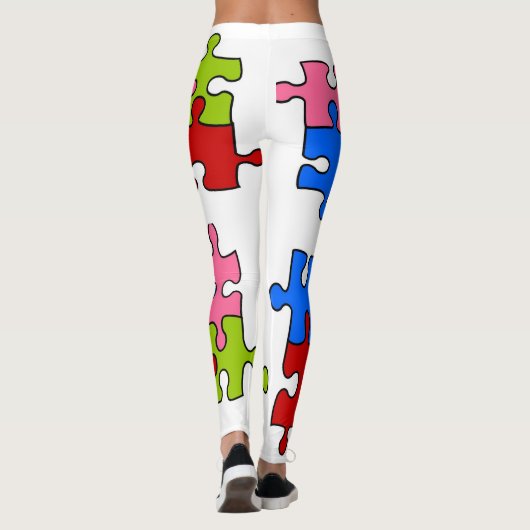 Puzzle-Leggings Leggings (Rückseite)