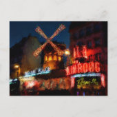 Puzzle-Leinwand in Paris Postkarte (Vorderseite)