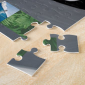 Puzzle León Mark, auf seinem Skateboard. (Seite)