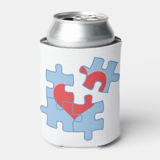 Puzzle Liebe Dosenkühler (Kanne Vorderseite)