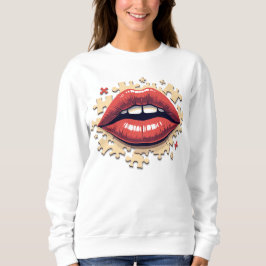 Puzzle Lips Sweatshirt