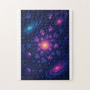 Puzzle-Lösung 2025 - Kosmische Galaxie Puzzle