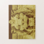 Puzzle - Löwenkopf (Vertikal)