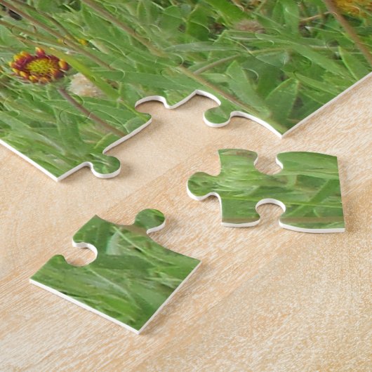 Puzzle - Lücke bei den Blume (Seite)