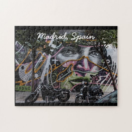 Puzzle Madrids, Spanien (Horizontal)