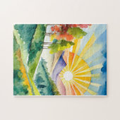 Puzzle: Majestät bei Sonnenaufgang Puzzle (Horizontal)