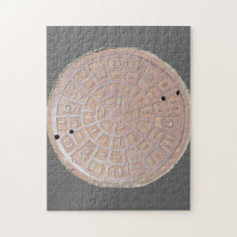 Puzzle - Manhole-Abdeckung
