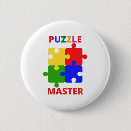 Puzzle Master Button (Vorderseite)