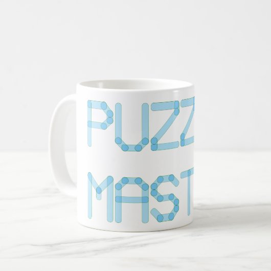 PUZZLE MASTER KAFFEETASSE (Vorderseite Links)