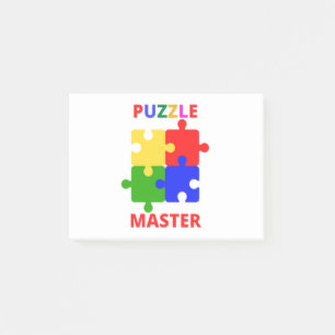 Puzzle Master Post-it Klebezettel