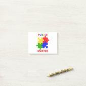 Puzzle Master Post-it Klebezettel (Auf Schreibtisch)