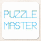 PUZZLE MASTER RECHTECKIGER PAPPUNTERSETZER (Vorderseite)