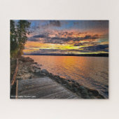 Puzzle | McCall Idaho Sunset on Payette (Horizontal)