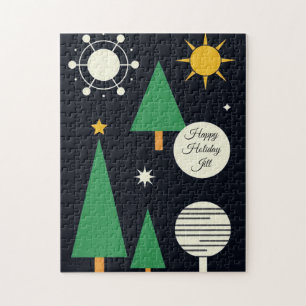 PUZZLE Mid-Century Modern Weihnachtsbaum