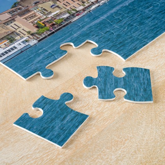 Puzzle mit Aussicht auf den Gardasee (Seite)