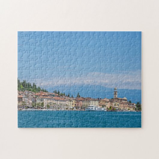 Puzzle mit Aussicht auf den Gardasee (Horizontal)