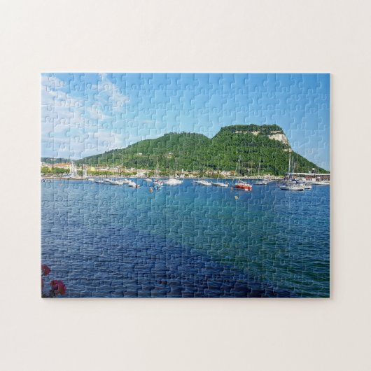 Puzzle mit Aussicht auf den Gardasee (Horizontal)