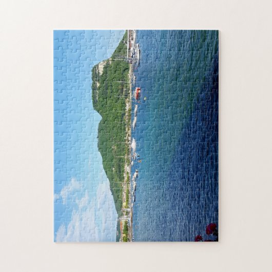 Puzzle mit Aussicht auf den Gardasee (Vertikal)