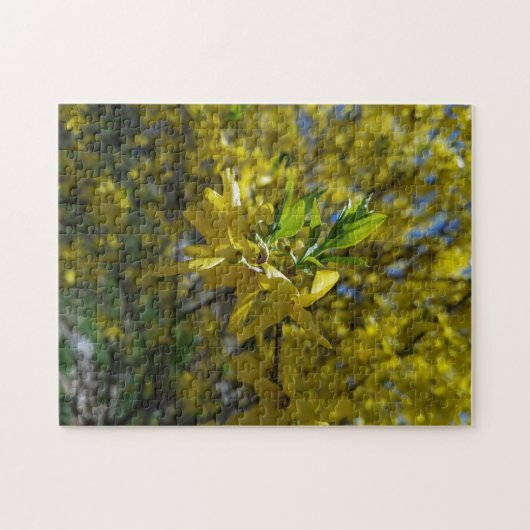 Puzzle mit Baumblättern (Horizontal)