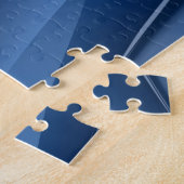 Puzzle mit blauen Diamanten (Seite)