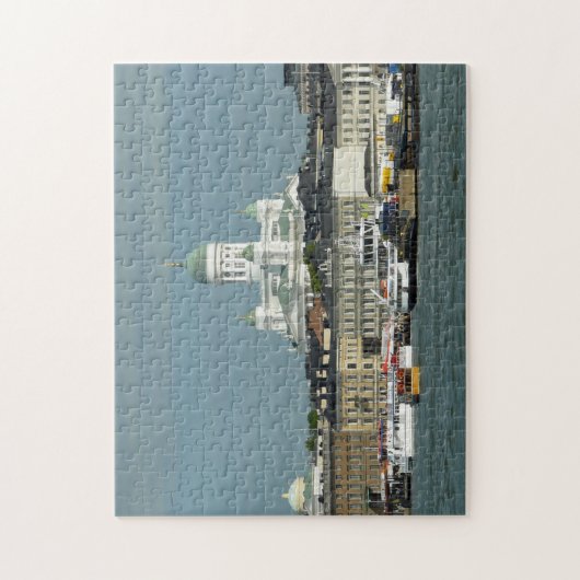 Puzzle mit Blick auf den Hafen von Helsinki (Vertikal)